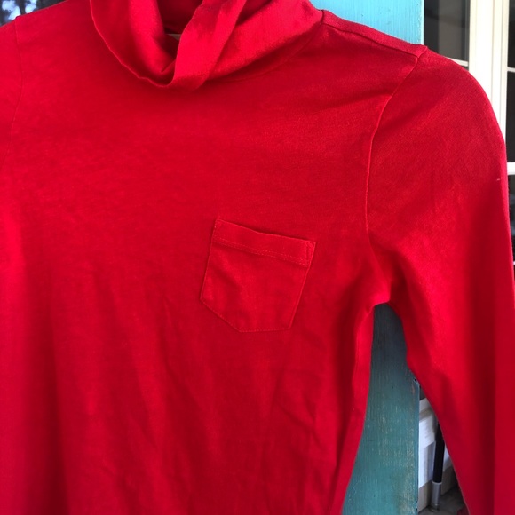 Red Crewcut girls turtleneck shirt - Picture 3 of 7